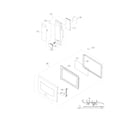 Electrolux EI24MO45IBB control panel,door,misc. diagram