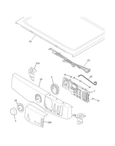 Controls/top panel