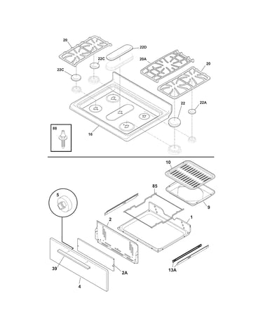 Top/drawer