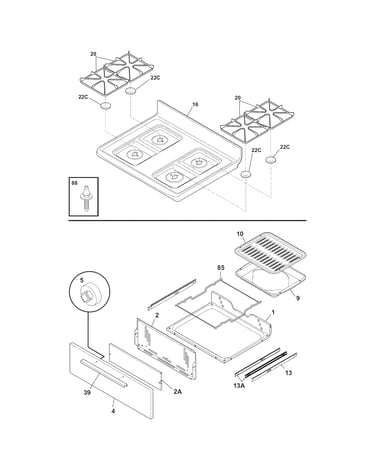 Top/drawer