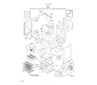 Kenmore Elite 79077513808 body diagram