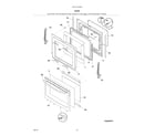 Kenmore Elite 79077513808 door diagram