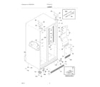 Frigidaire FFSC2315LE0 cabinet diagram