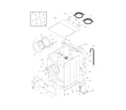 Frigidaire FCCW2000LS0 cabinet/top diagram