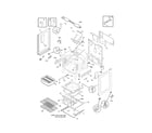 Kenmore 79079653708 body diagram