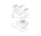 Kenmore 79079653708 top/drawer diagram