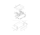 Kenmore 79046781901 top/drawer diagram