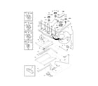 Kenmore Elite 79077563903 burner diagram