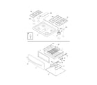 Kenmore Elite 79077563903 top/drawer diagram