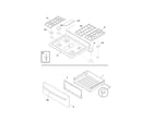 Kenmore 79077463806 top/drawer diagram