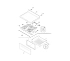 Kenmore 79091414012 top/drawer diagram