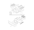 Kenmore 79070603011 top/drawer diagram