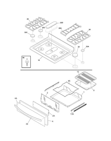 Top/drawer