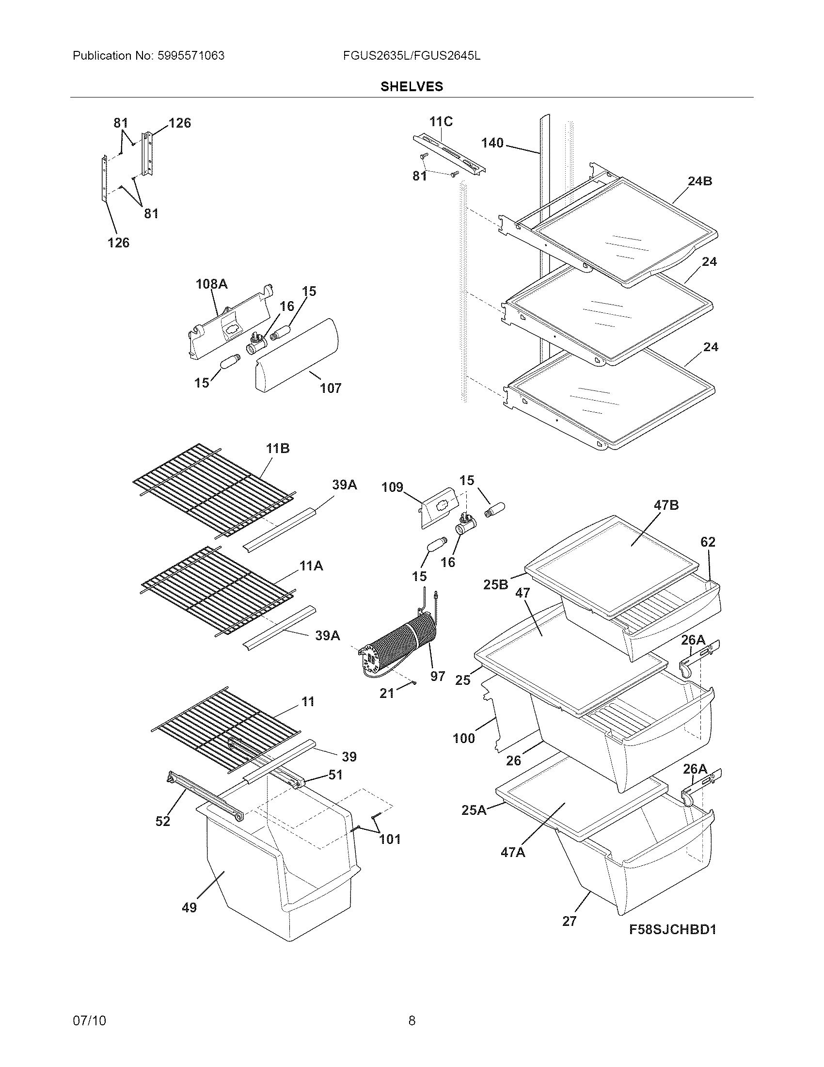 Shelves