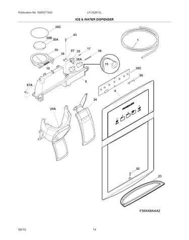 Ice & water dispenser