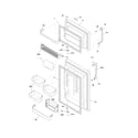 Frigidaire FPUI1888LF1 door diagram