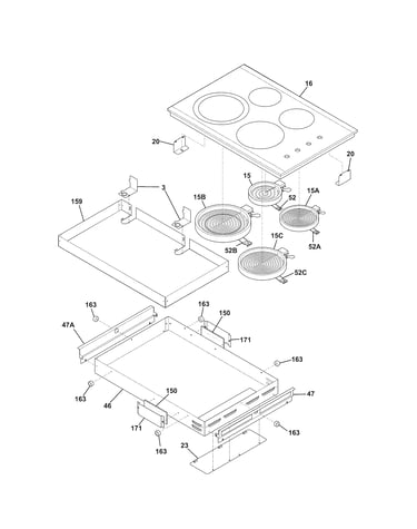 Maintop/surface units