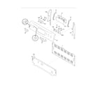 Frigidaire GLEF389GSA backguard diagram