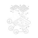 Kenmore Elite 79078923000 main top diagram