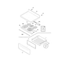 Kenmore 79092609011 top/drawer diagram