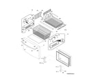 Frigidaire FGHB2846LF1 freezer drawer - basket diagram
