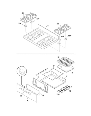 Top/drawer
