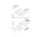 Kenmore 79070504011 top/drawer diagram