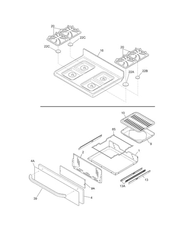 Top/drawer