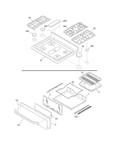 Top/drawer