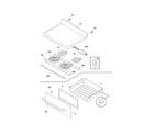 Frigidaire FFEF3043LSD topdrawer diagram