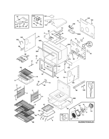 Upper oven