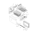 Electrolux EI23BC56IS4 freezer drawer - basket diagram