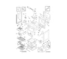 Frigidaire LGGF305MKFJ body diagram