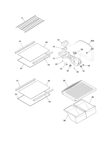 Shelves