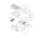 Electrolux EI30DS55JS1 top/drawer diagram