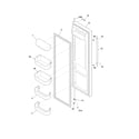 Frigidaire FGHS2365KF5 refrigerator door diagram