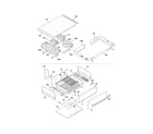 Frigidaire CPES3085KF3 top/drawer diagram