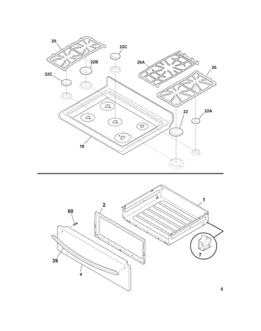 Top/drawer