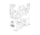 Crosley CCRE3880LWA body diagram