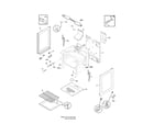 Frigidaire CFGF337GSF body diagram