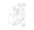 Frigidaire FGHS2368LP0 cabinet diagram