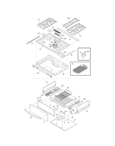 Top/drawer