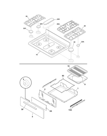 Top/drawer