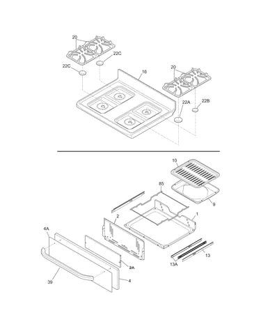 Top/drawer