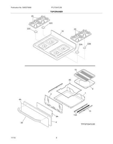 Top/drawer
