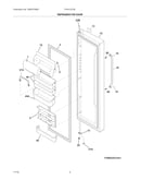 Refrigerator door