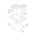 Frigidaire FFGC3025LSB main top diagram