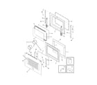 Frigidaire FGDS3065KFC door diagram