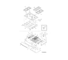 Frigidaire CPDS3085KF3 top/drawer diagram