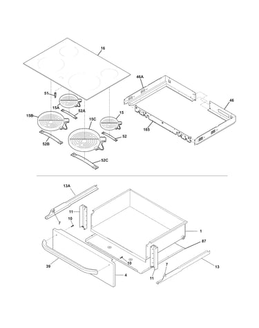 Top/drawer